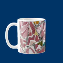 Tiled coffee cup mugs