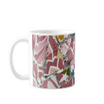 Tiled coffee cup mug