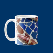 Tiled coffee cup mugs