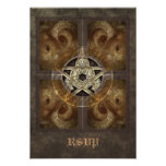 Tiled Fractal Pentacle Custom Announcements