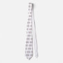 Tiled Lotus Tie