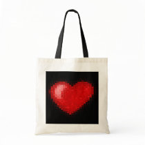 Tiled Mosaic Hearts Bag