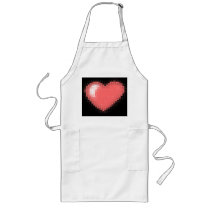 Tiled Mosaic Hearts (Pink) Apron