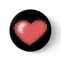 Tiled Mosaic Hearts (Pink)