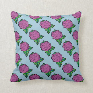 Light Pink Roses Pillows - Decorative & Throw Pillows Zazzle