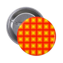Tiled Tile Reflective Pattern Design Pinback Button