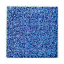 tiles blue magnets by DonnaGrayson_Photos tiles blue magnets