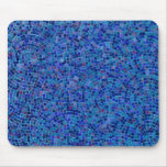 tiles blue mouse pad