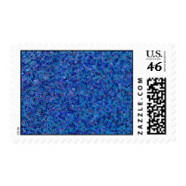 tiles blue postage