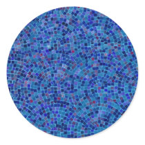 tiles blue stickers