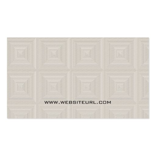 Tiles Business Card Templates (back side)