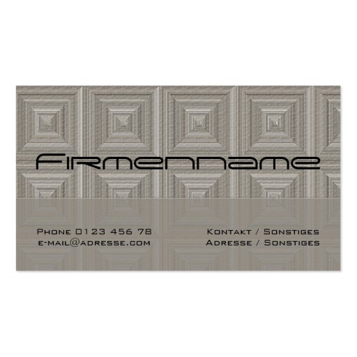 Tiles Business Card Templates