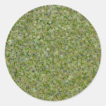 tiles green stickers