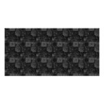 Tiles in Gray Custom Photo Card
