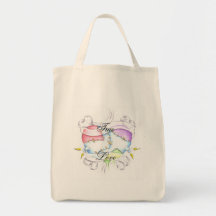 till death tote bag