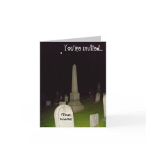 Till DeathDo We Part, You're Invited..Card