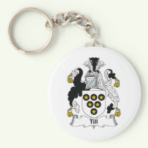 Till Family Crest Keychain