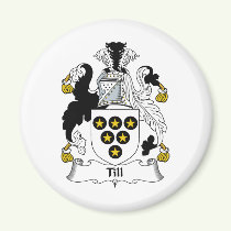 Till Family Crest Magnet