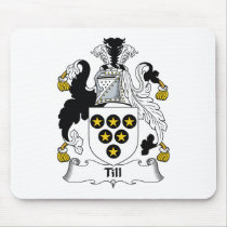Till Family Crest Mousepad