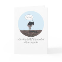'Till the Cows Come Home Valentine's Card
