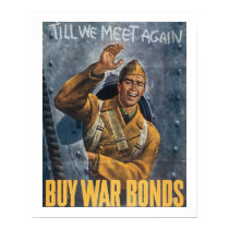 "Till We Meet Again" (white) posters by RetroCommunications "Till We Meet Again" (white) posters
