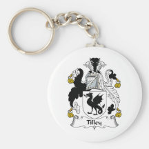 Tilley Family Crest Key Chains