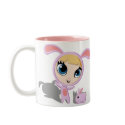 Tilly and CreamPuff mugs