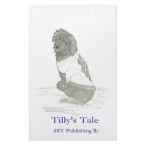 Tilly in sweater, 4RV Publishing llc stationery