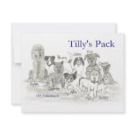 Tilly's Pack Personalized Invitations