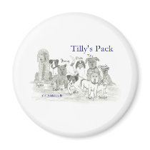 Tilly's Pack Fridge Magnet