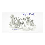 Tilly's Pack Customized Photo Card