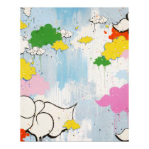 Tilt "Cloudy Names" Print