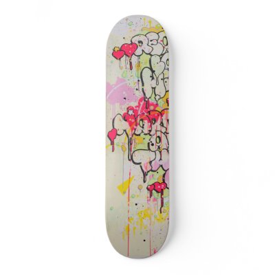 Tilt "Real Graffiti Love" Part I Skateboard by ap_tilt