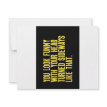 Tilt your head invitations by oskikarhu Tilt your head invitations