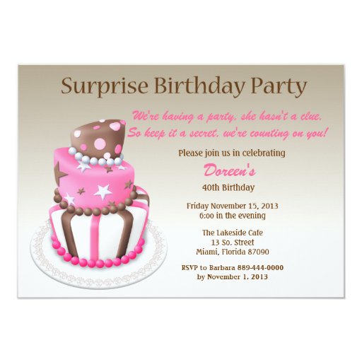 Cake Invitation Text Cake Invitation Text