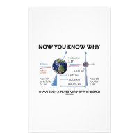 Tilted View Of The World (Orbital Variation) Stationery