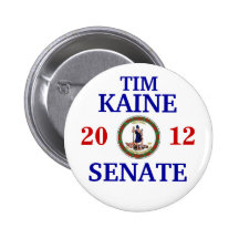 TIM KAINE FOR SENATE BUTTON