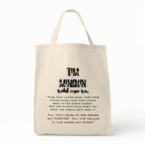 Tim Minchin Canvas Bag