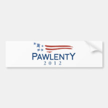 Tim Pawlenty 2012 Bumper Stickers