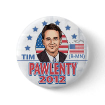 Tim Pawlenty 2012 Shirt Button