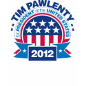 Tim Pawlenty for President 2012 t-shirts