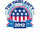 Tim Pawlenty for President 2012 Tshirt