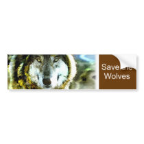 Timber Wolf Products from JungleWalk.com bumper stickers
