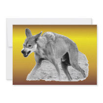 Timber Wolf Snarl Custom Announcements