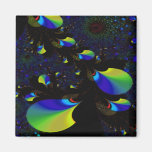 "Time And Space Number One" ~ Abstract Art Print Refrigerator Magnets