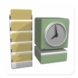 Time Clock Sticker