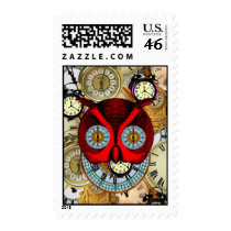 Time Flies Clocks Postage