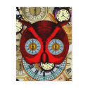Time Flies Clocks Postcard