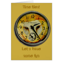 Time flies! Let's have some fun Cards