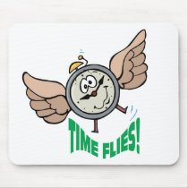 Time Flies mousepads by alternateworlds Time Flies mousepads